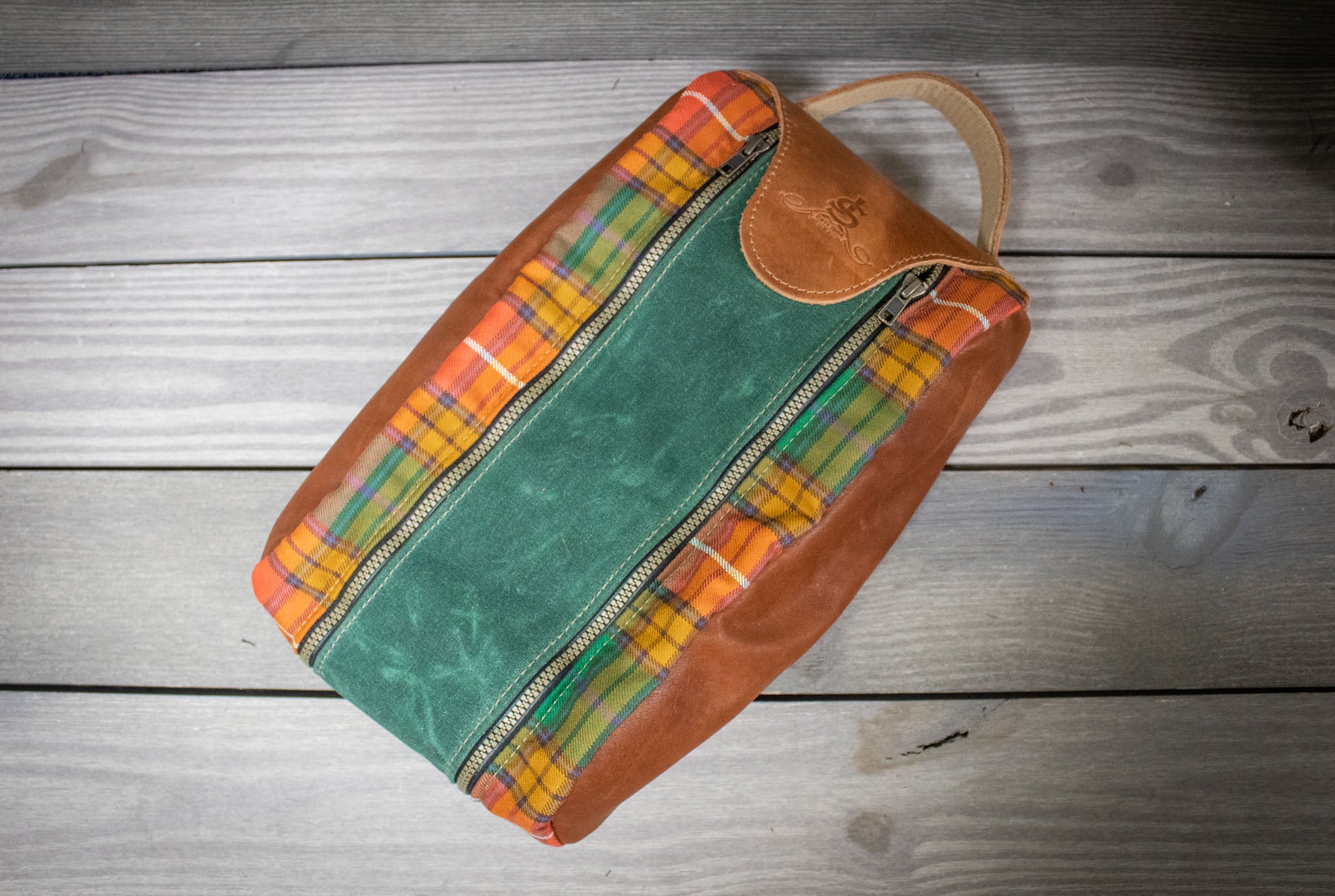 Buchanan Antique Tartan Golf Shoe Bag- Steurer & Jacoby