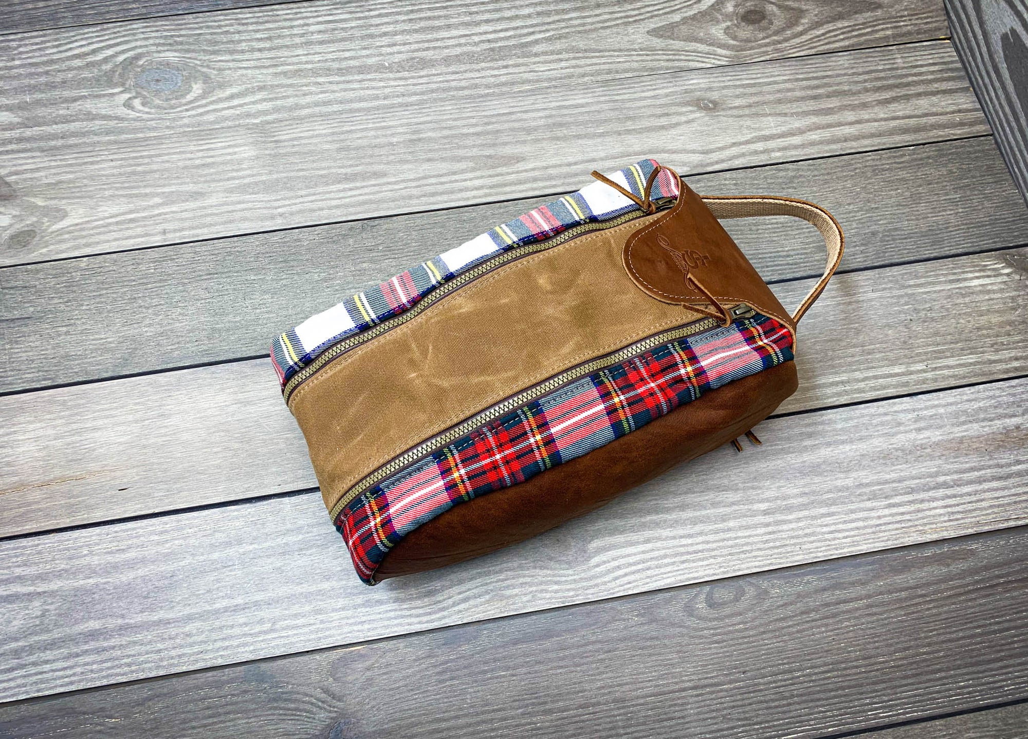 Stewart Dress Tartan Shoe Bag- Steurer & Jacoby