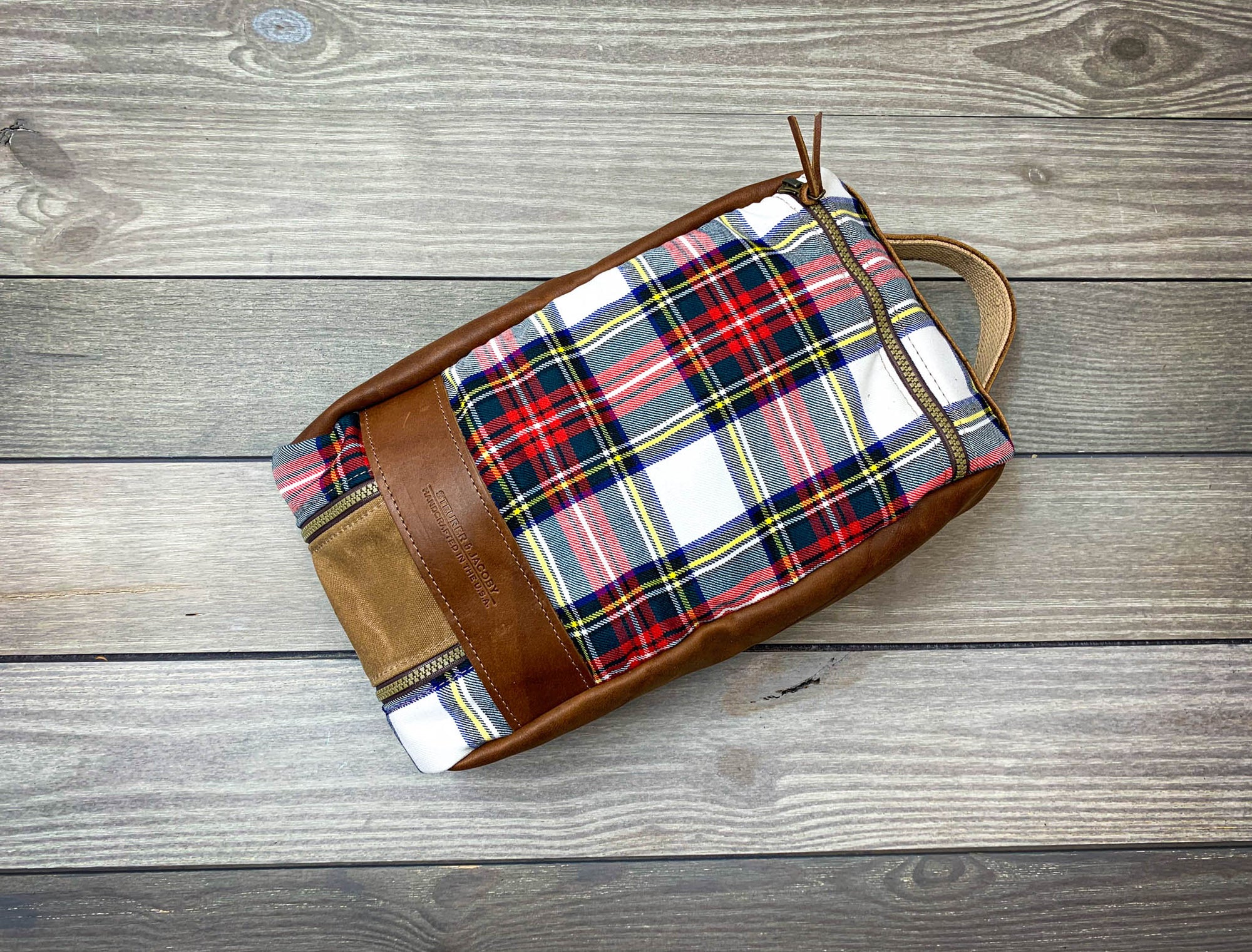 Stewart Dress Tartan Shoe Bag- Steurer & Jacoby
