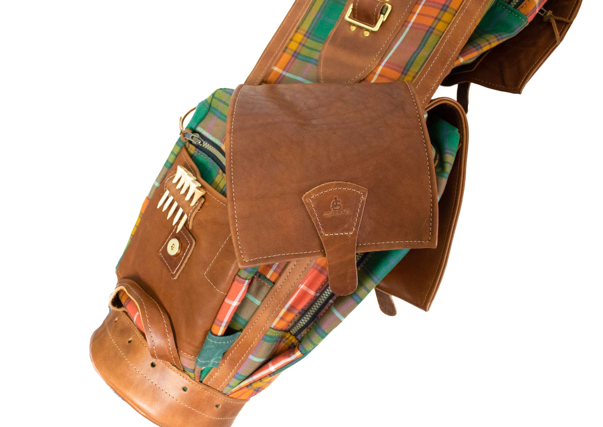 Buchanan Antique Tartan Gran Tour Style Golf Bag- Steurer & Jacoby