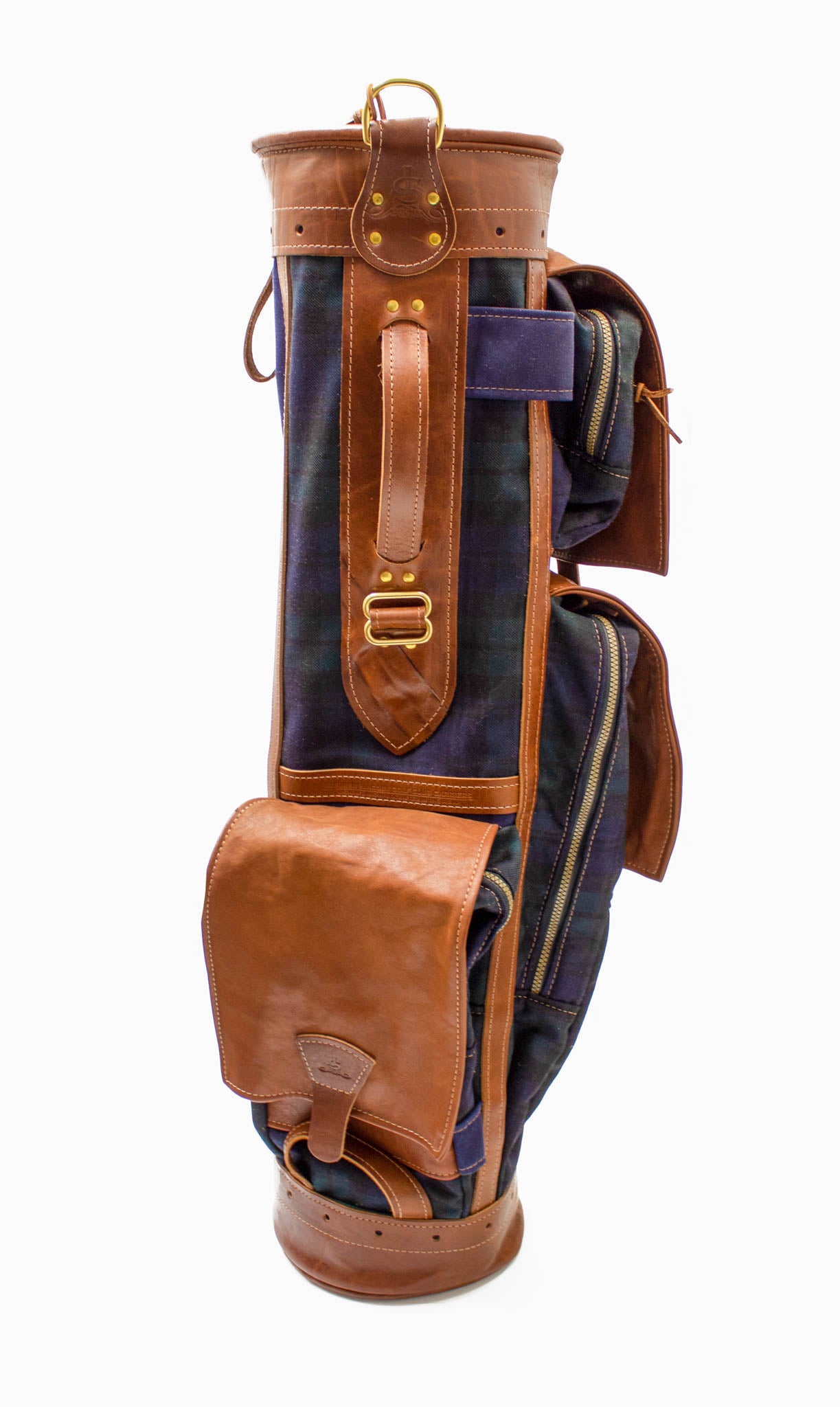 Blackwatch Tartan Gran Tour Golf Bag- Steurer & Jacoby