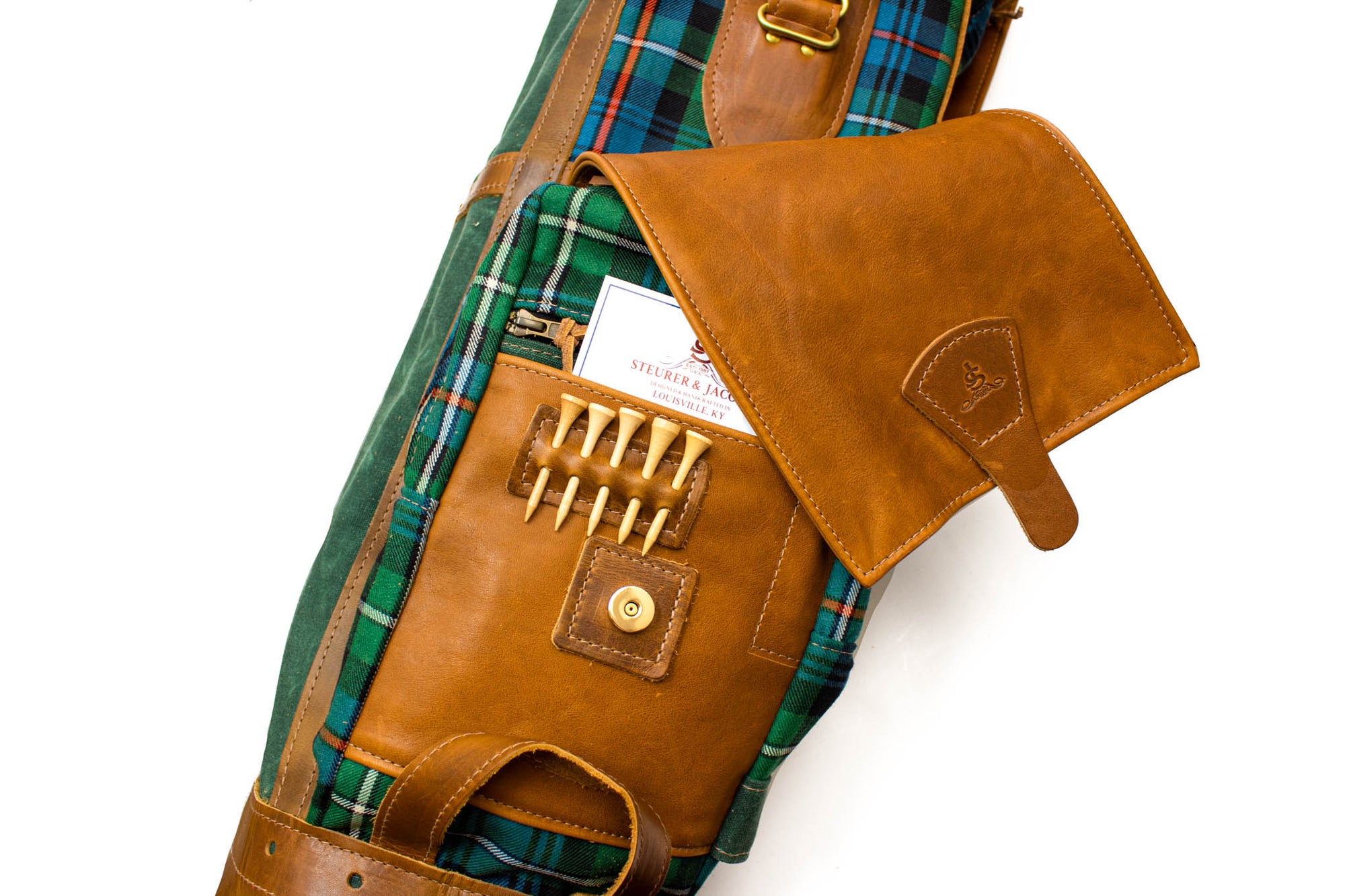 Mackenzie OC Tartan Gran Tour Golf Bag Ball Pocket- Steurer & Jacoby