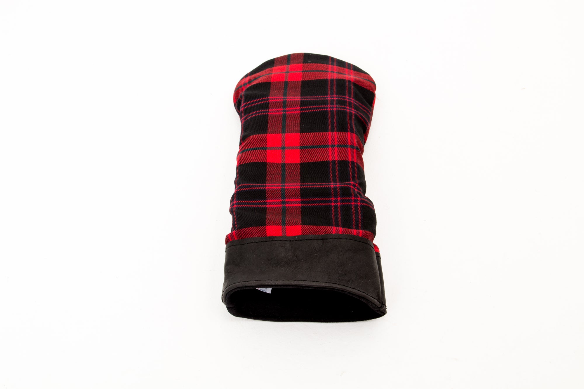 Leather and Wool Tartan Head Cover - Steurer & Jacoby