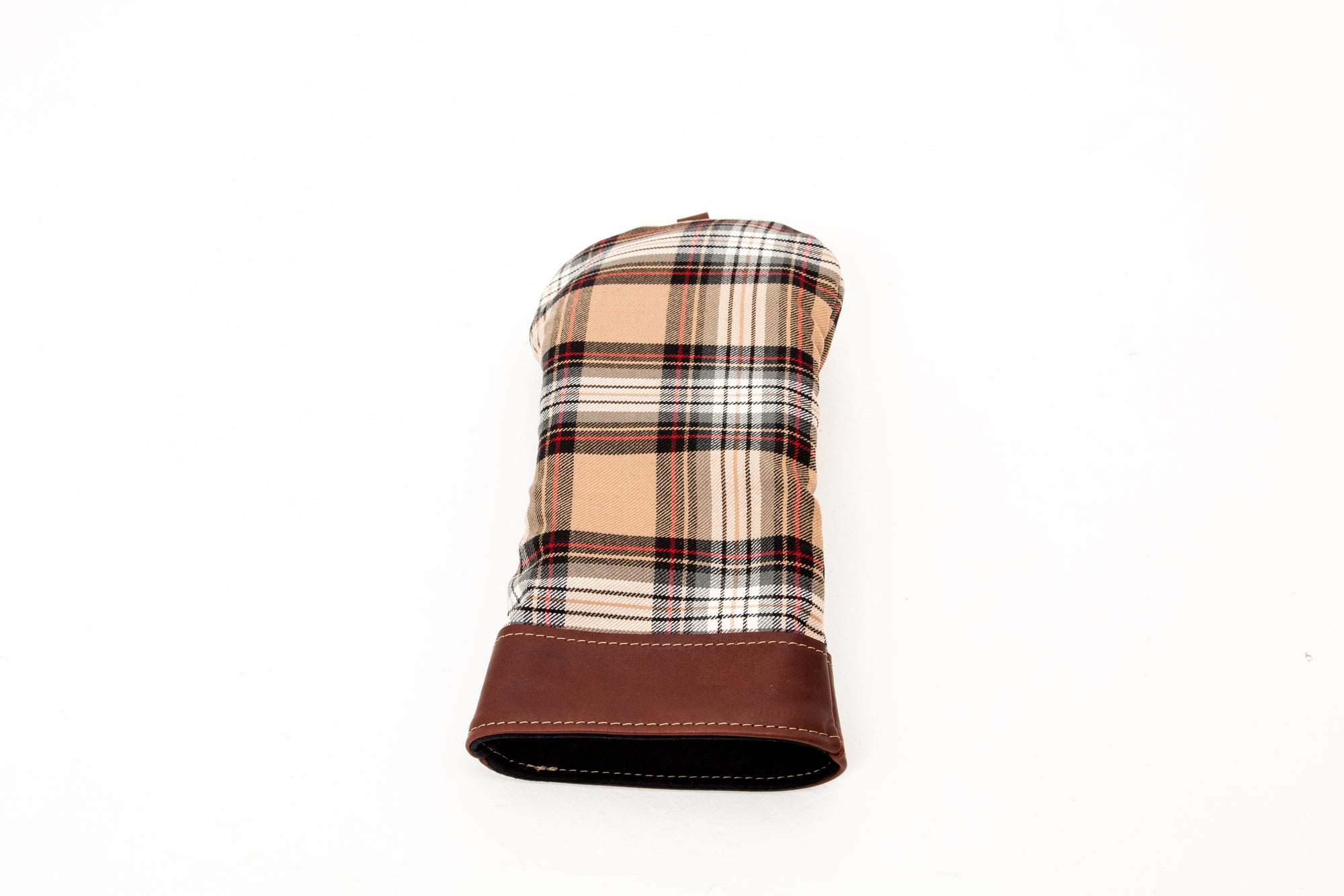 Leather & Wool Tartan Head Cover - Steurer & Jacoby