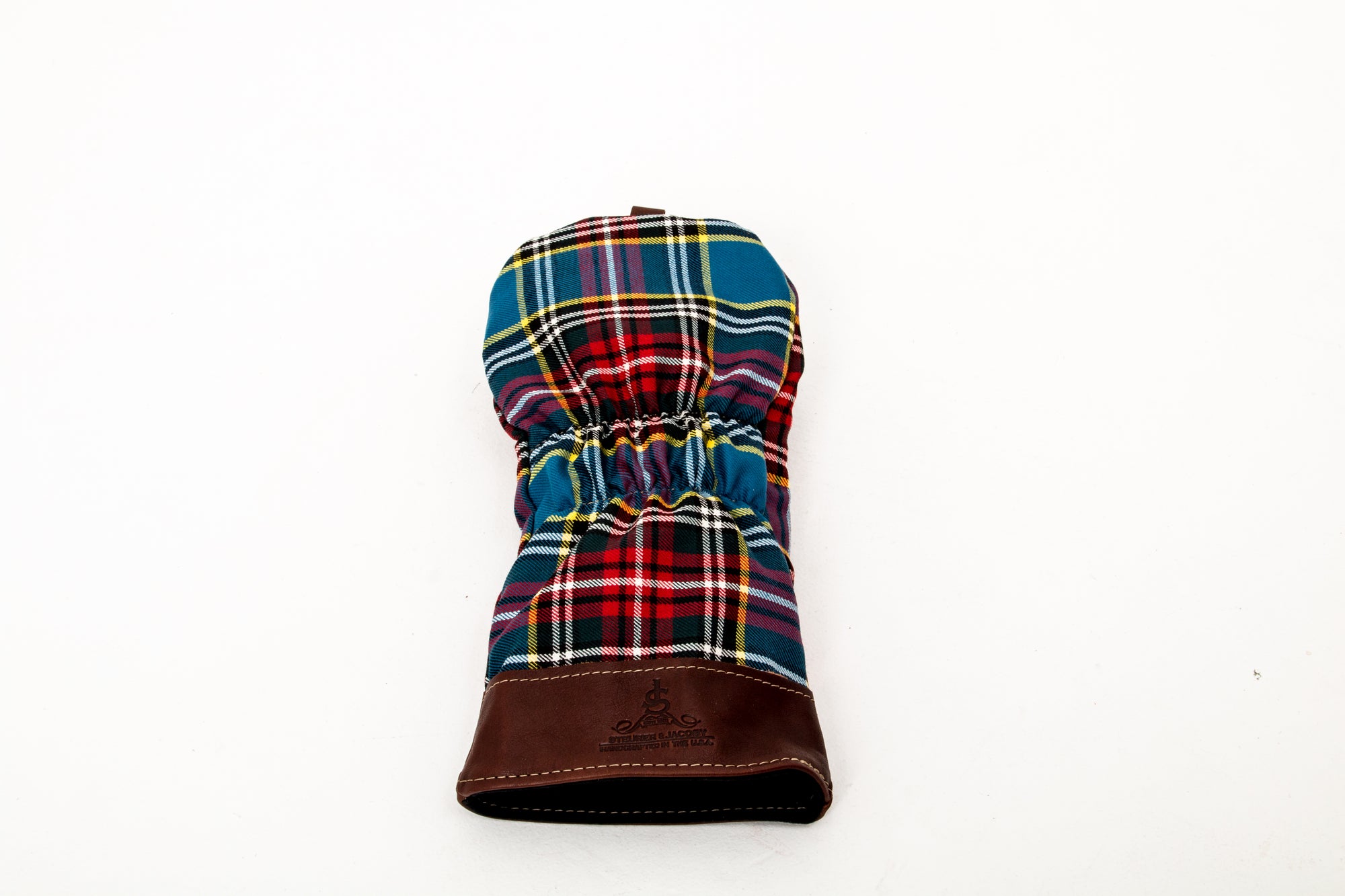 Leather & Wool Tartan Head Cover - Steurer & Jacoby