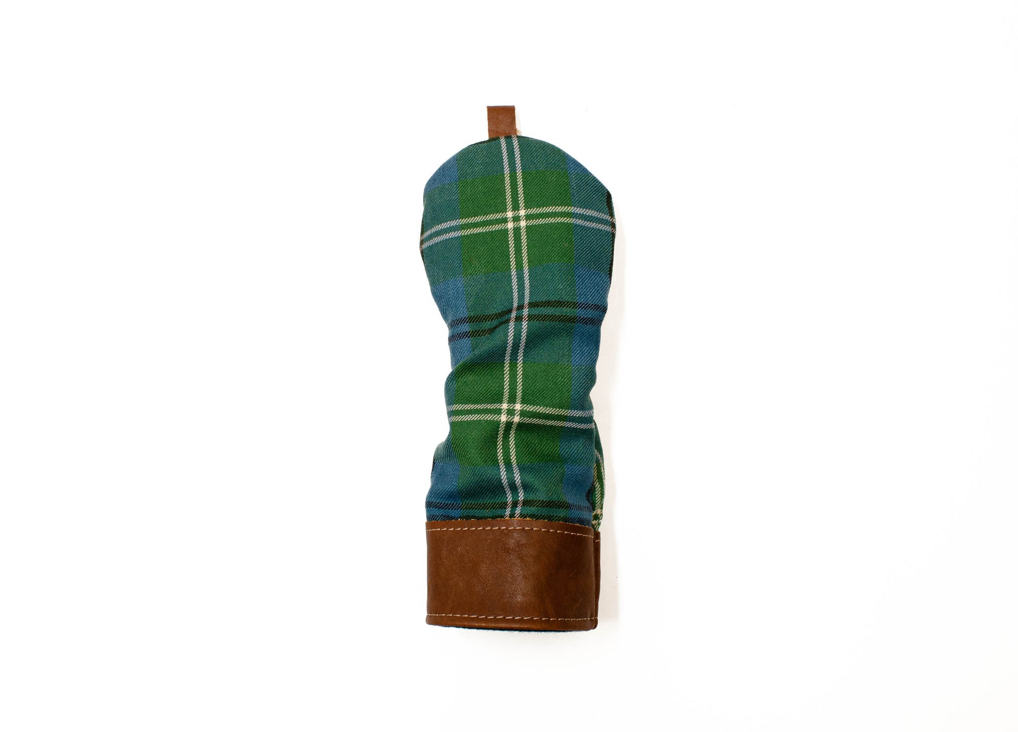 Leather & Tartan Fairway Wood Cover- Melville OC Tartan- Steurer & Jacoby