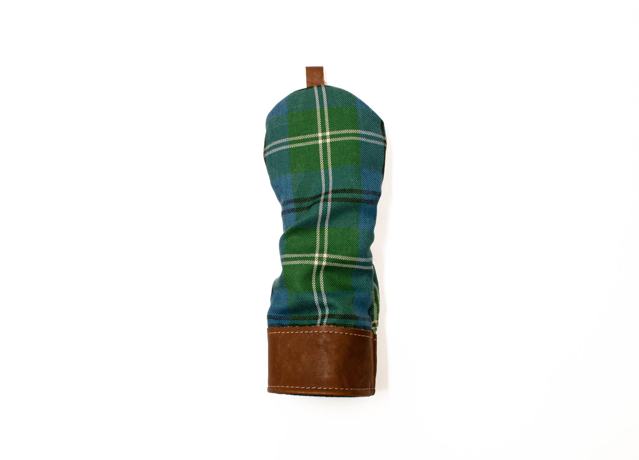 Leather & Tartan Fairway Wood Cover- Melville OC Tartan- Steurer & Jacoby