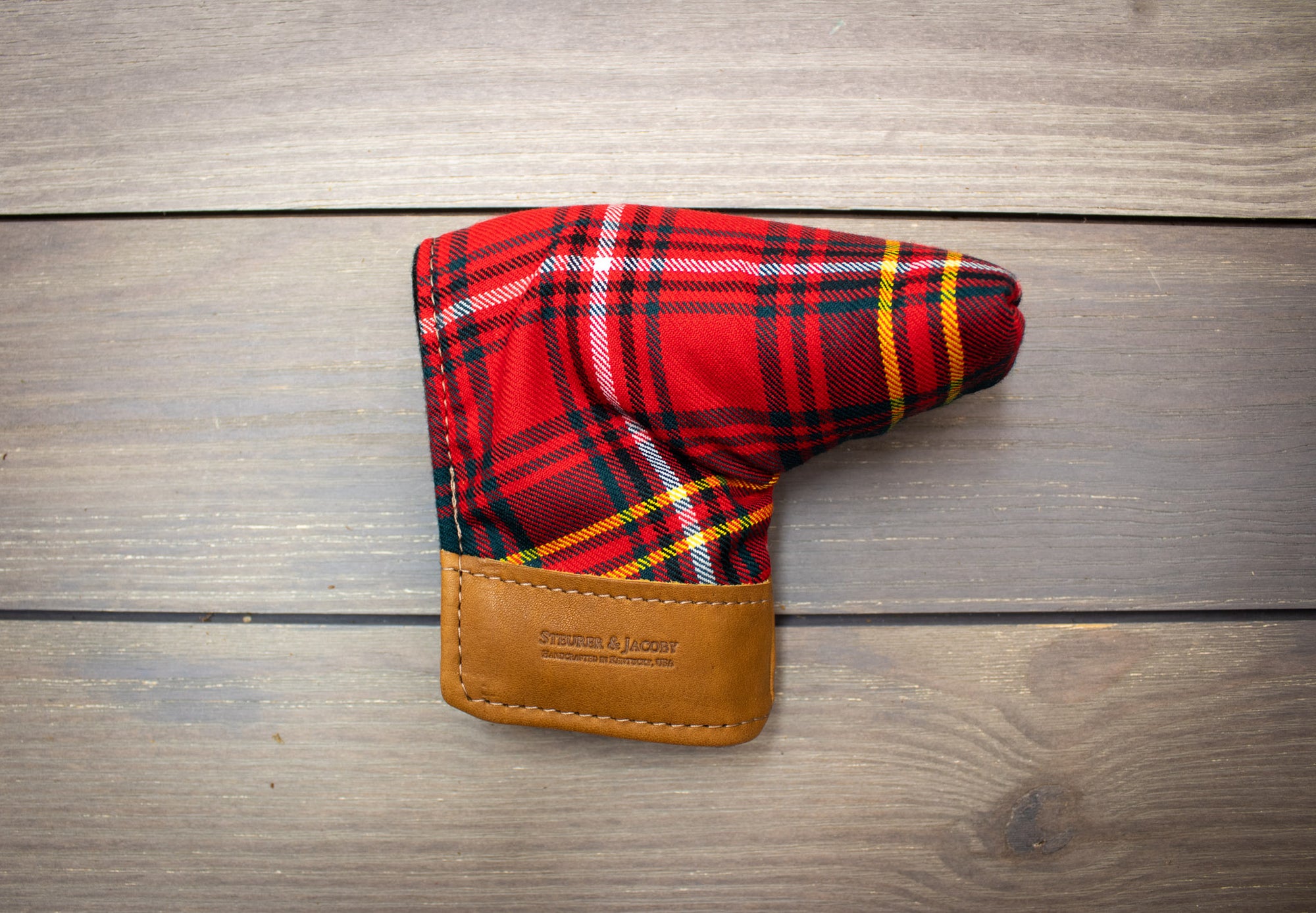 Hay Modern Tartan Putter Cover- Steurer & Jacoby