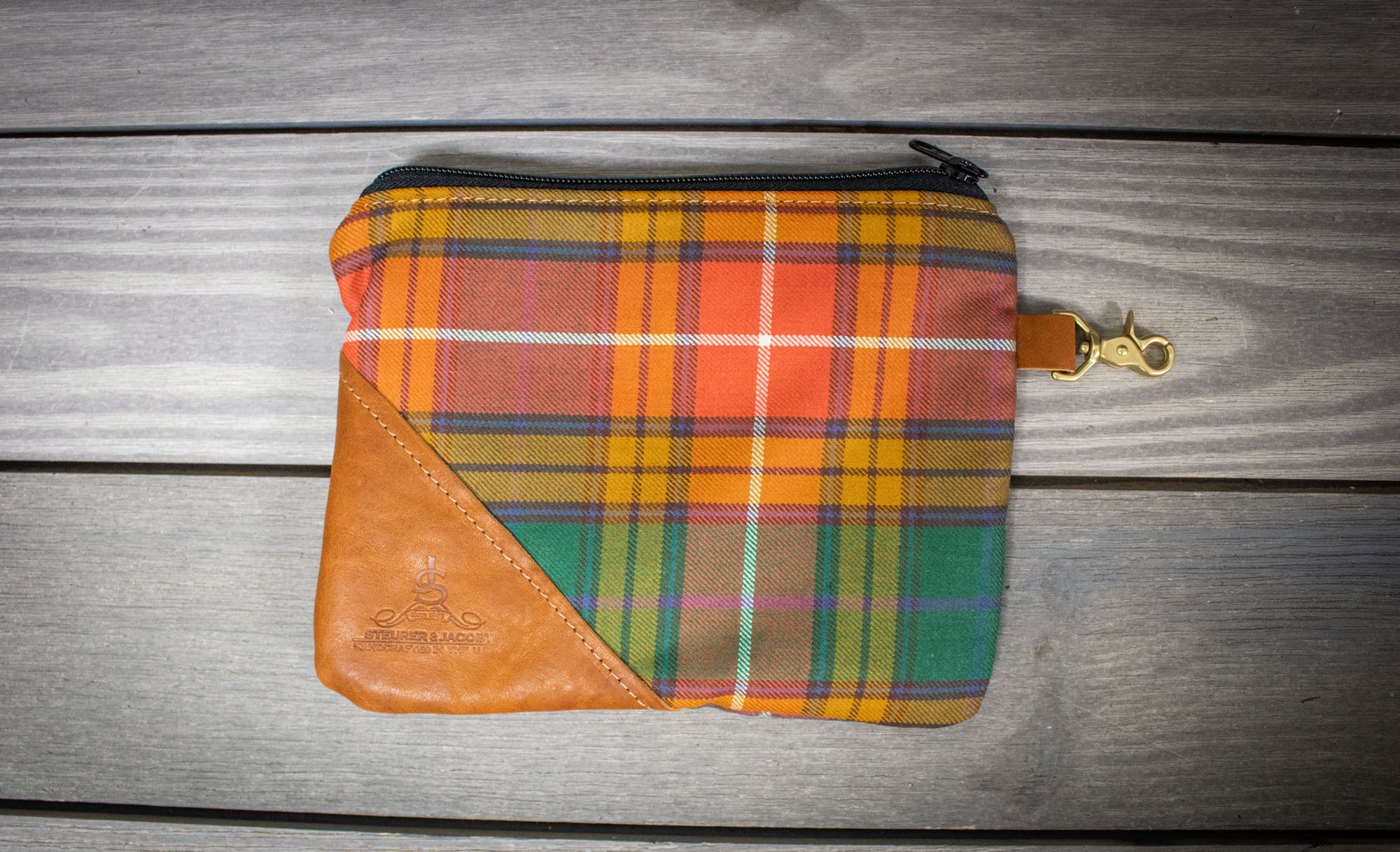 Buchanan Antique Tartan Valuables Pouch- Steurer & Jaocby
