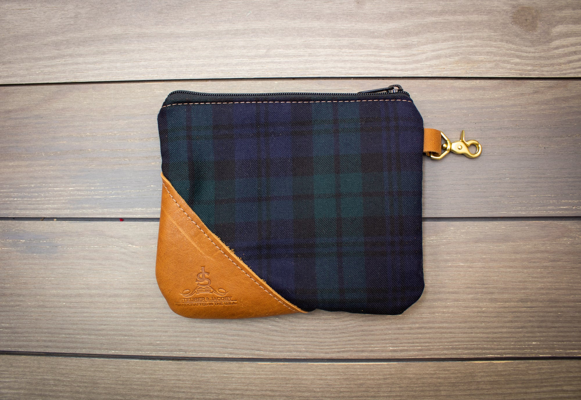 Mod. Blackwatch No. 2 Tartan Valuables Pouch