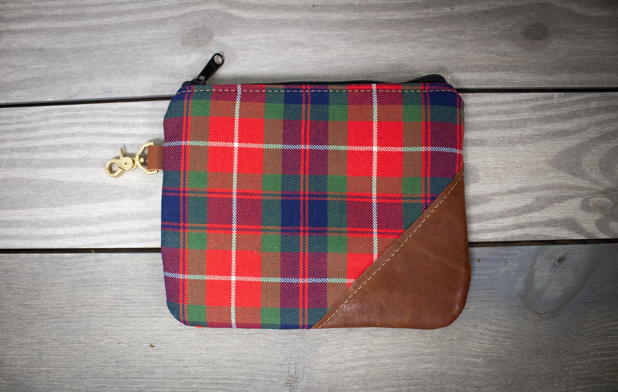 Fraser of Lovat Tartan Valuables Pouch- Steurer & Jacoby