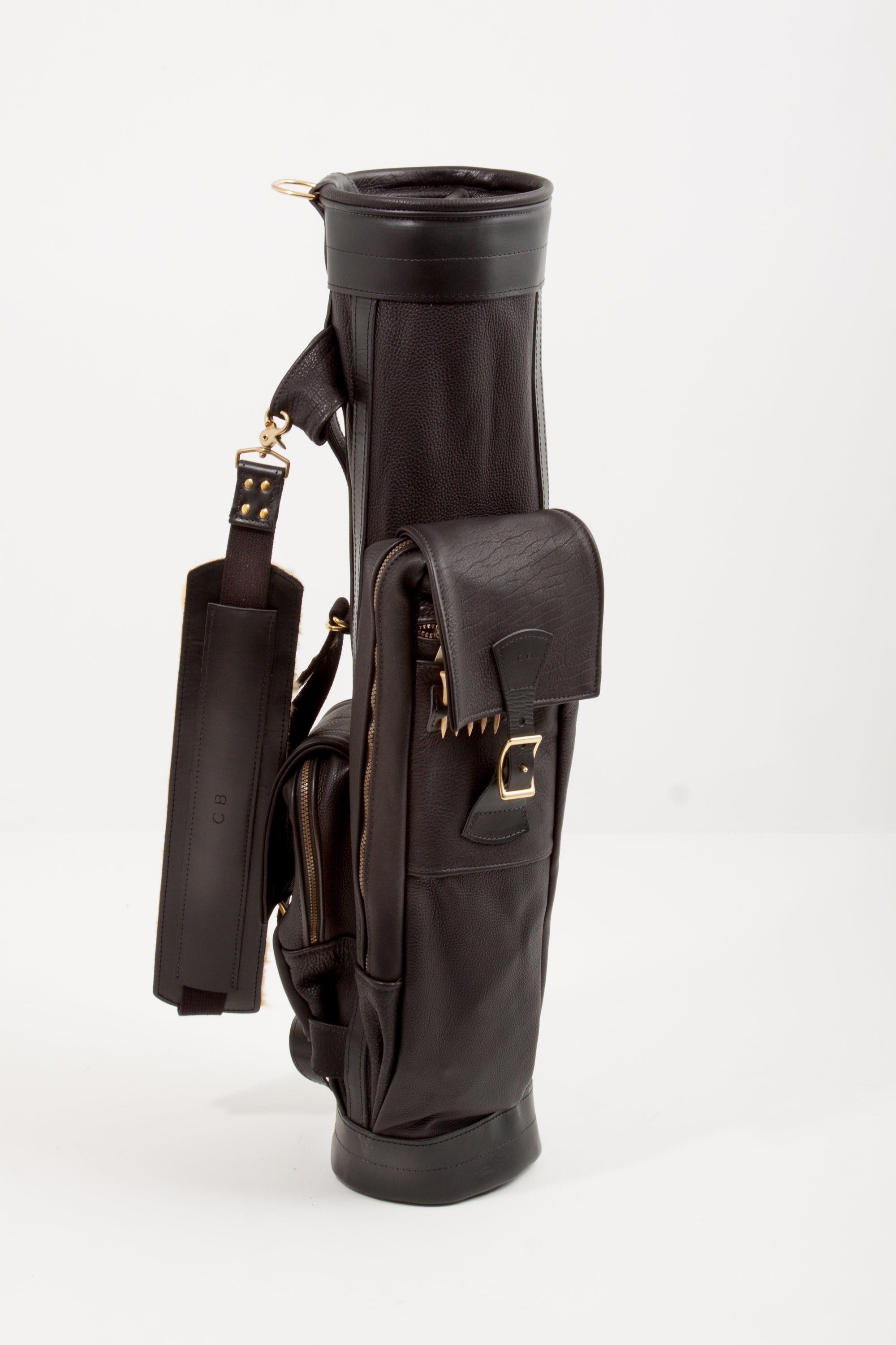 Premium Leather Airliner Style Golf Bag - Steurer & Jacoby