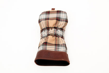 Leather & Wool Tartan Head Cover - Steurer & Jacoby