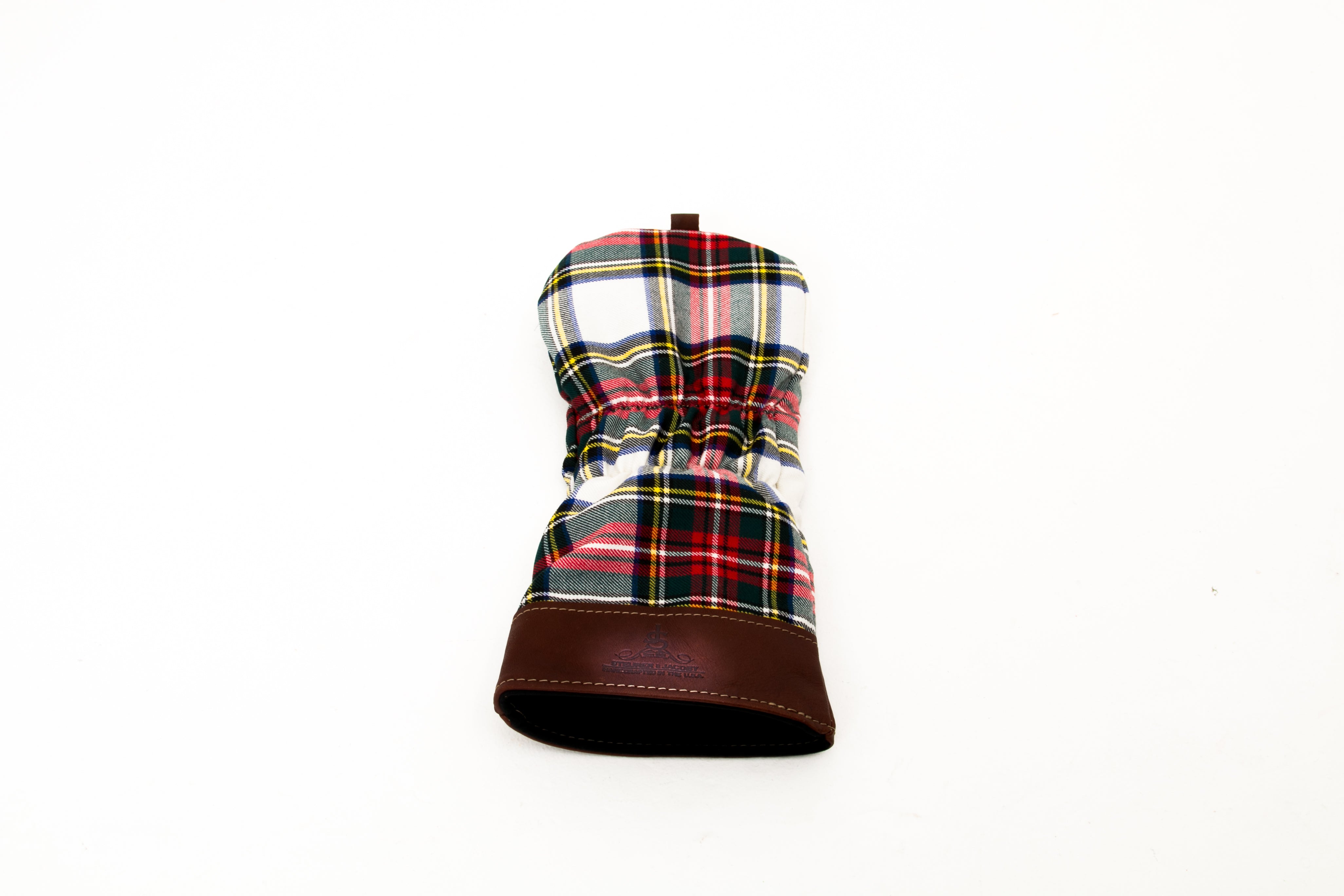 Leather & Wool Tartan Head Cover - Steurer & Jacoby