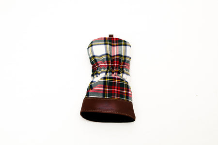 Leather & Wool Tartan Head Cover - Steurer & Jacoby