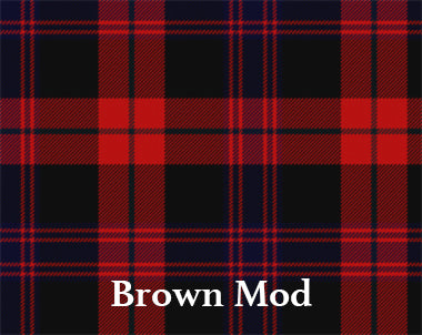 Brown Modern Tartan-Steurer & Jacoby