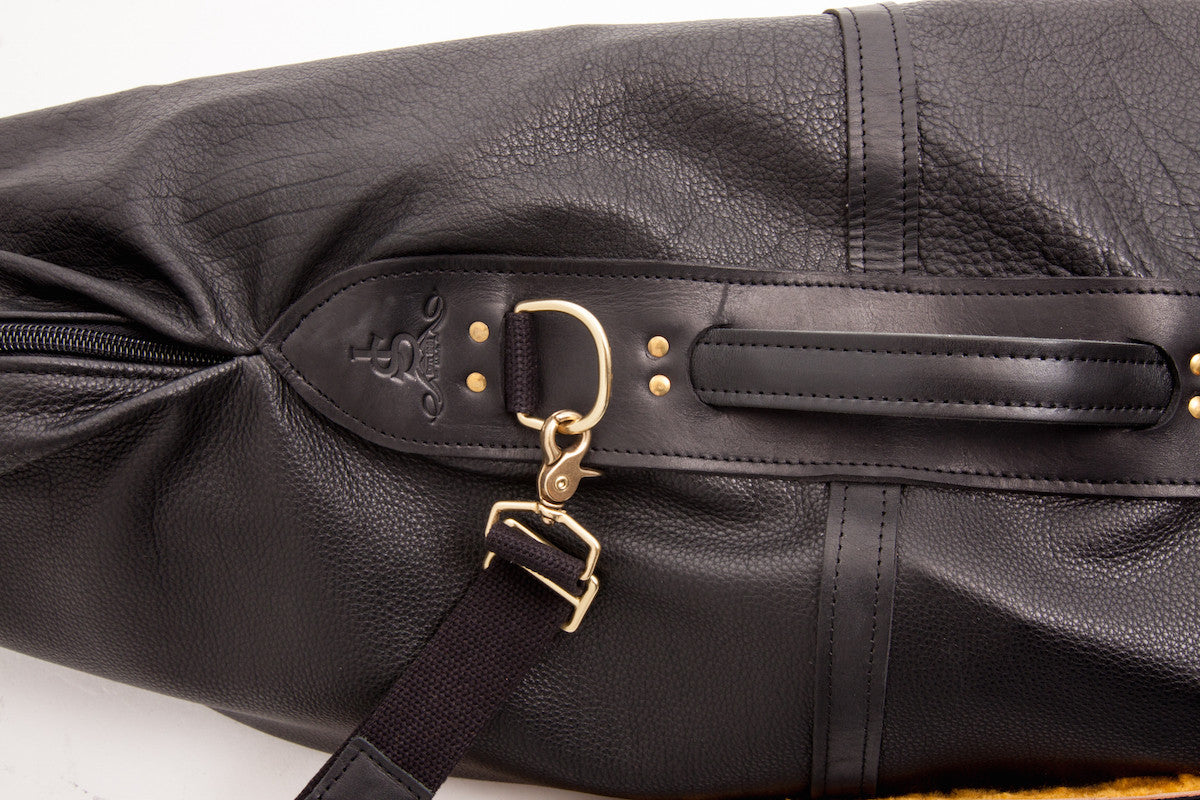 Premium Leather Golf Club Carrier Travel Cover - Steurer & Jacoby