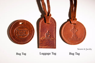 Leather Bag Tag - Steurer & Jacoby