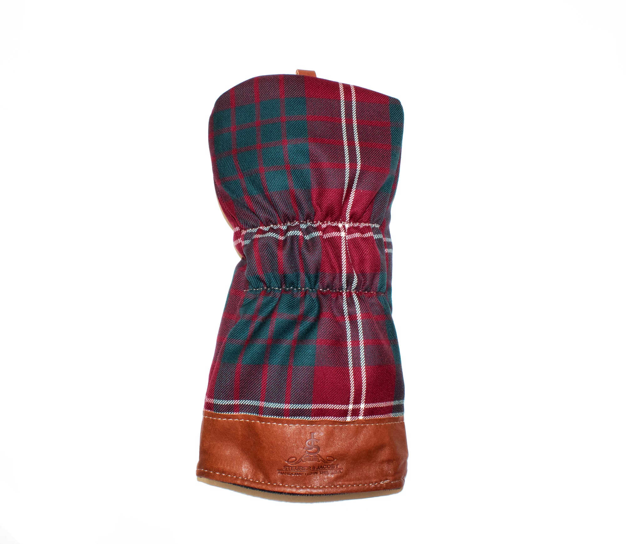 Leather & Wool Tartan Head Cover - Steurer & Jacoby