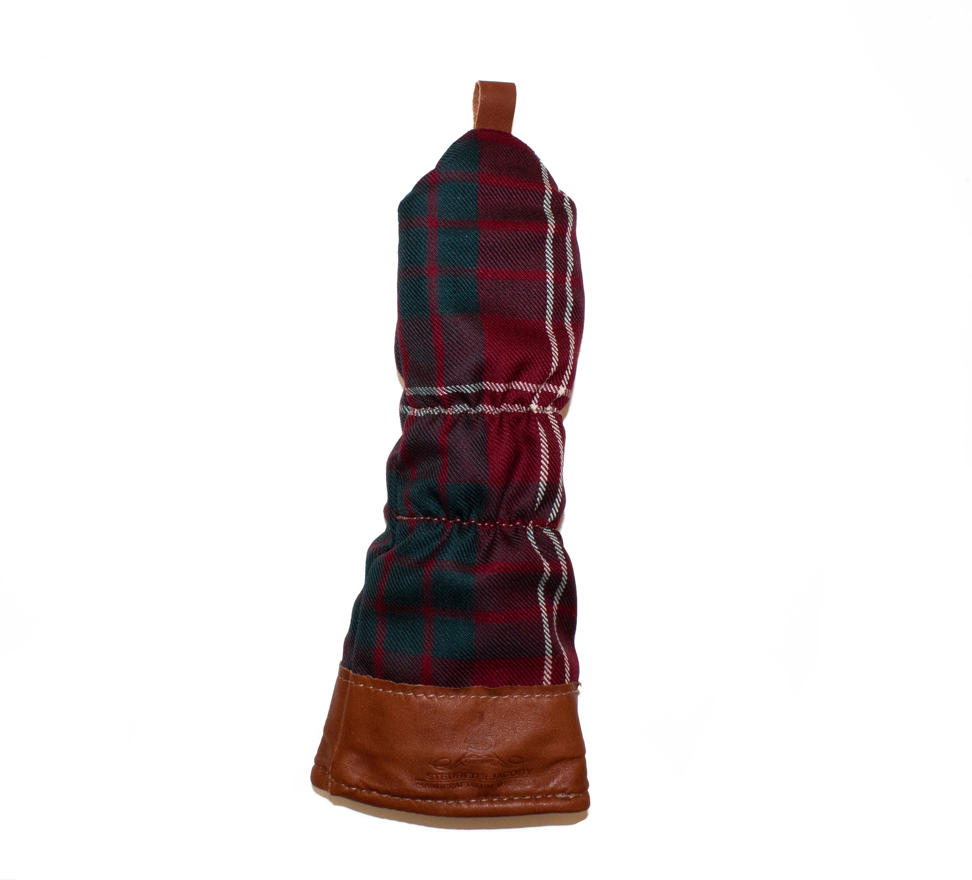 Leather & Wool Tartan Head Cover - Steurer & Jacoby