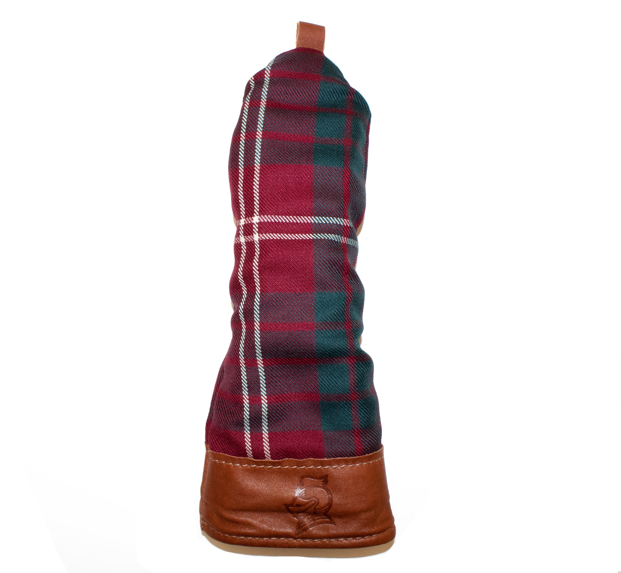 Leather & Wool Tartan Head Cover - Steurer & Jacoby
