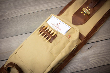British Tan Original Pencil Golf Bag- Steurer & Jacoby