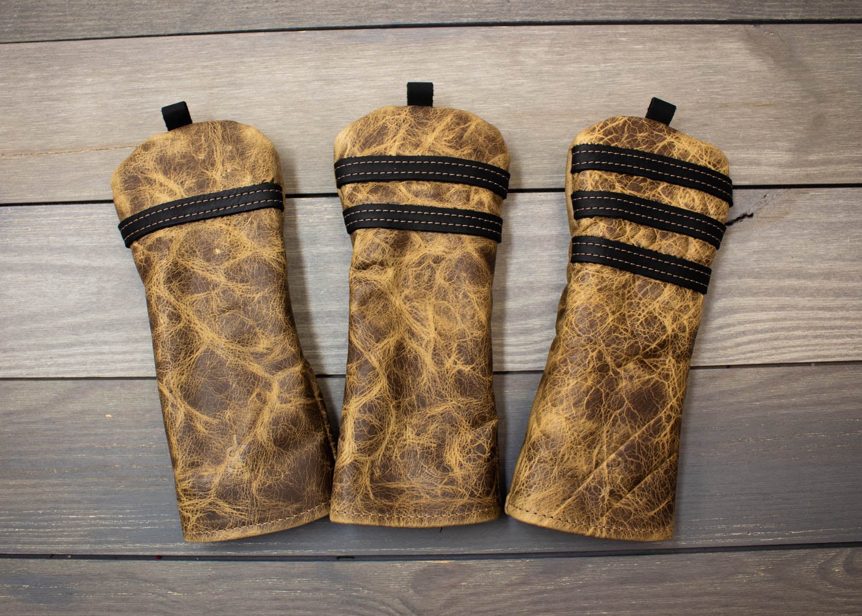 Leather Traditional Style Head Covers- Steurer & Jacoby 