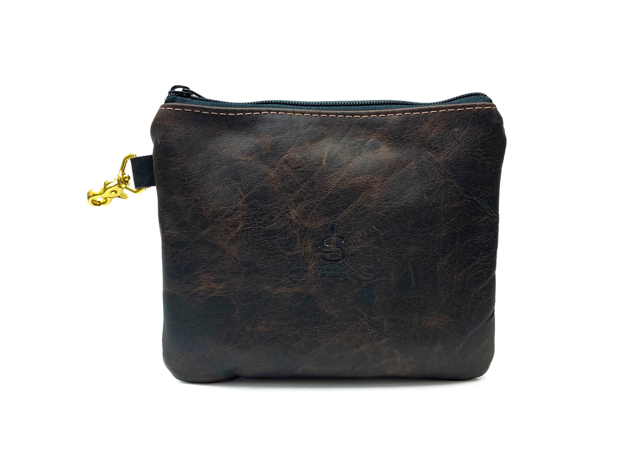 Coal Bison Gutty Golf Sand Tee Pouch- Steurer & Jacoby