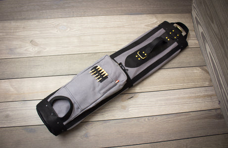 Gray Pencil Style Golf Bag- Steurer & Jacoby