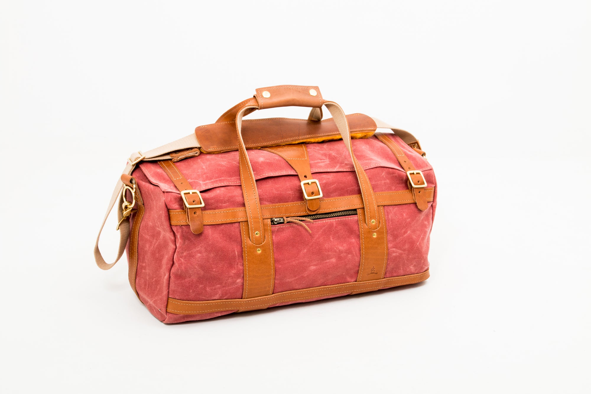 Nantucket Red Tour Style Duffel Bag- Steurer & Jacoby