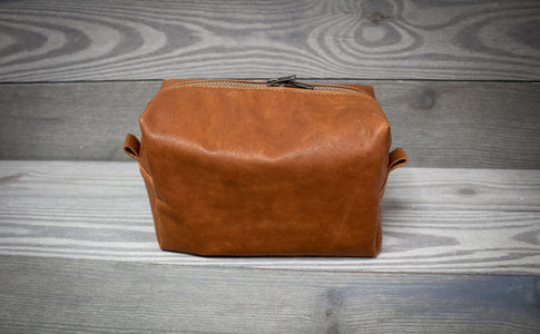 Natural Leather Shaving Kit- Steurer & Jacoby