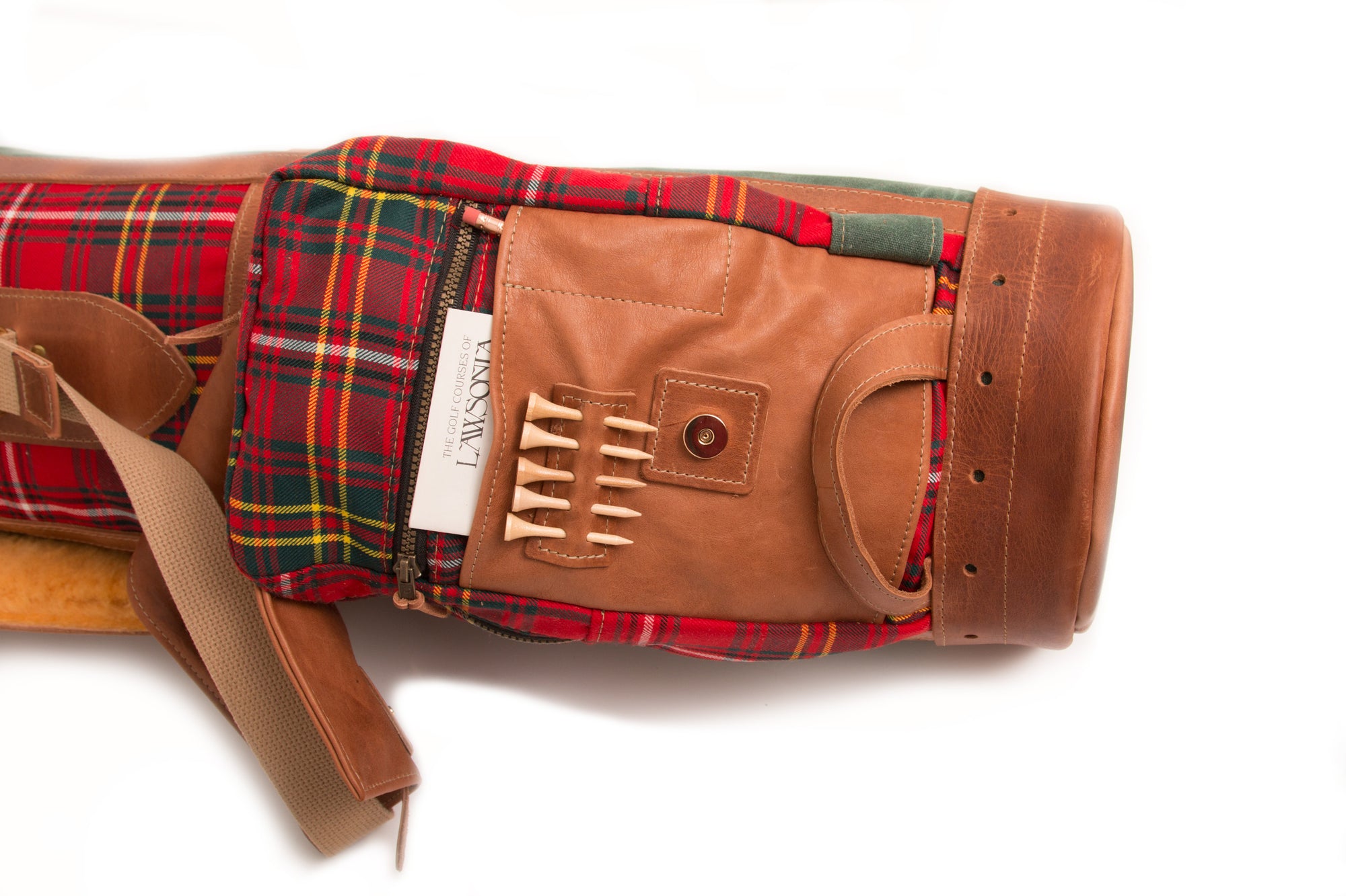 8” Sunday Style Tartan Golf Bag - Steurer & Jacoby