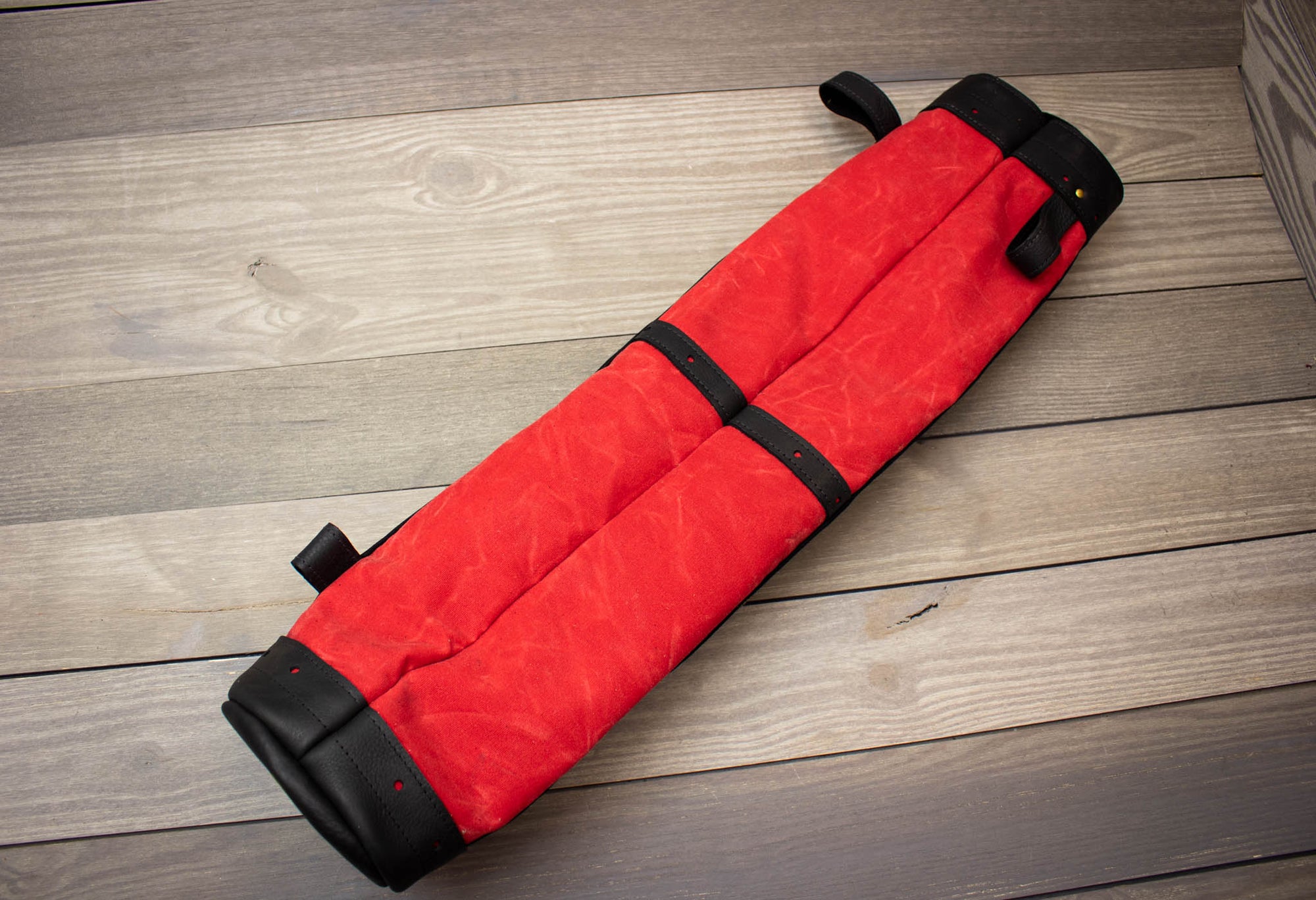The Stewart Modern Pencil Golf Bag with Black Leather- Steurer & Jacoby