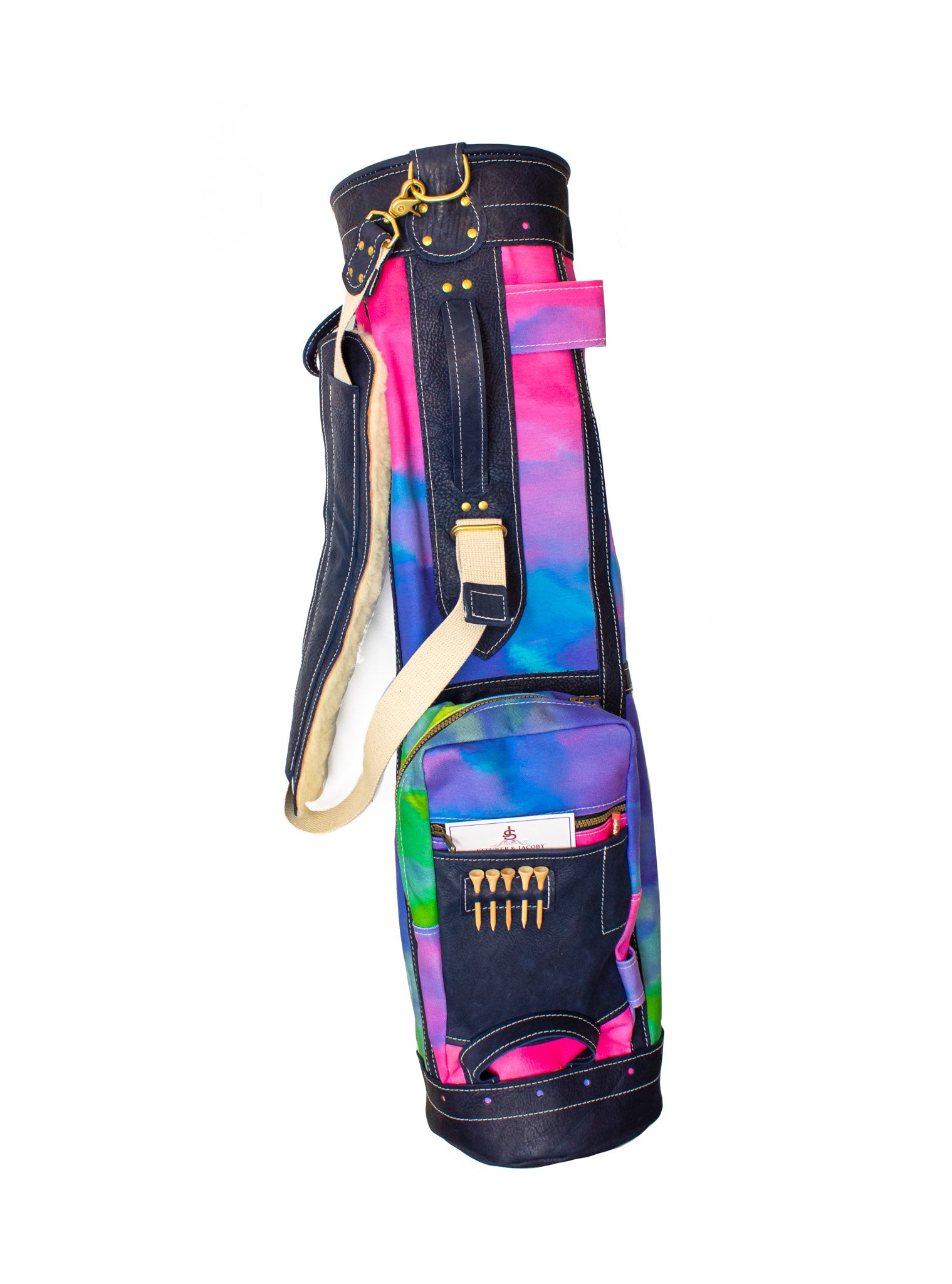 Tie Dye Golf Bag- Steurer & Jacoby
