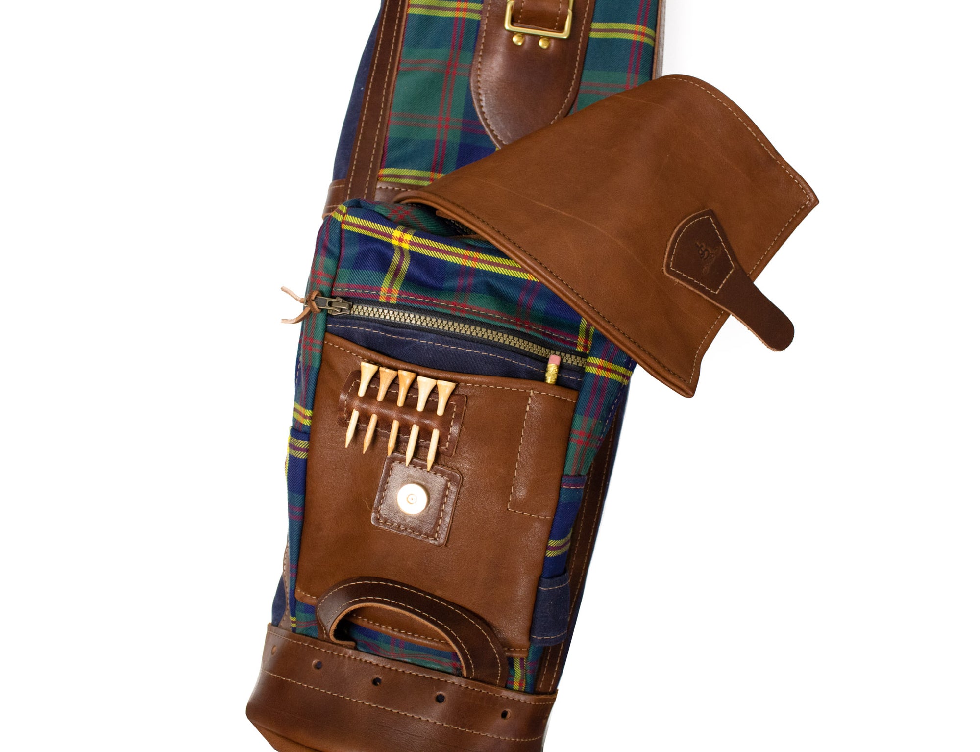 US Marines Tartan Sunday Golf Bag Ball Pocket- Steurer & Jacoby